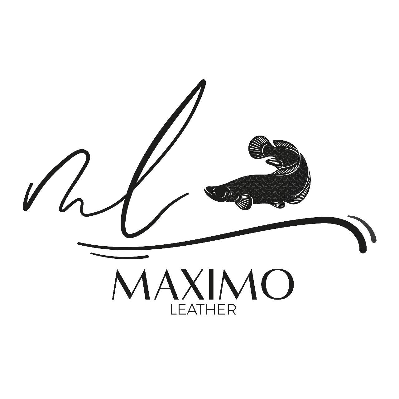 maximo leather logo