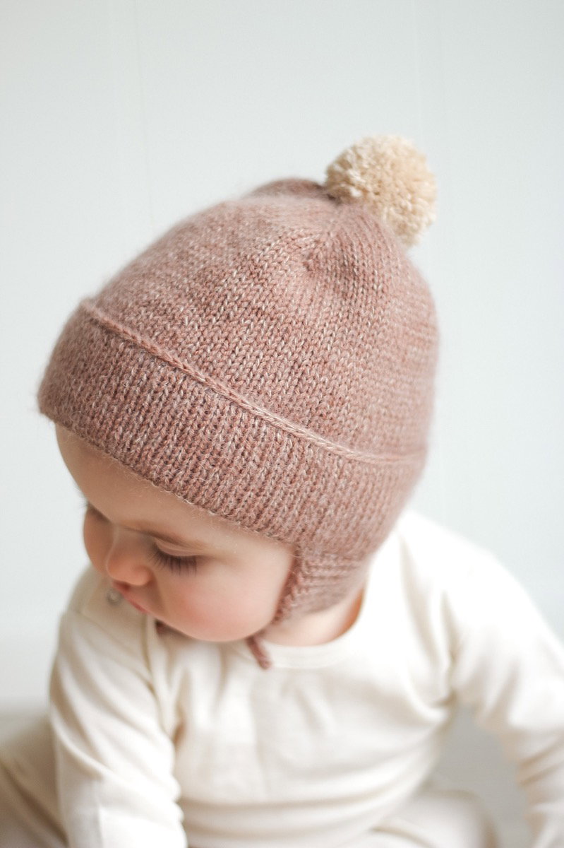 Autumn Beanie Mohair knitting pattern by Jord Clothing