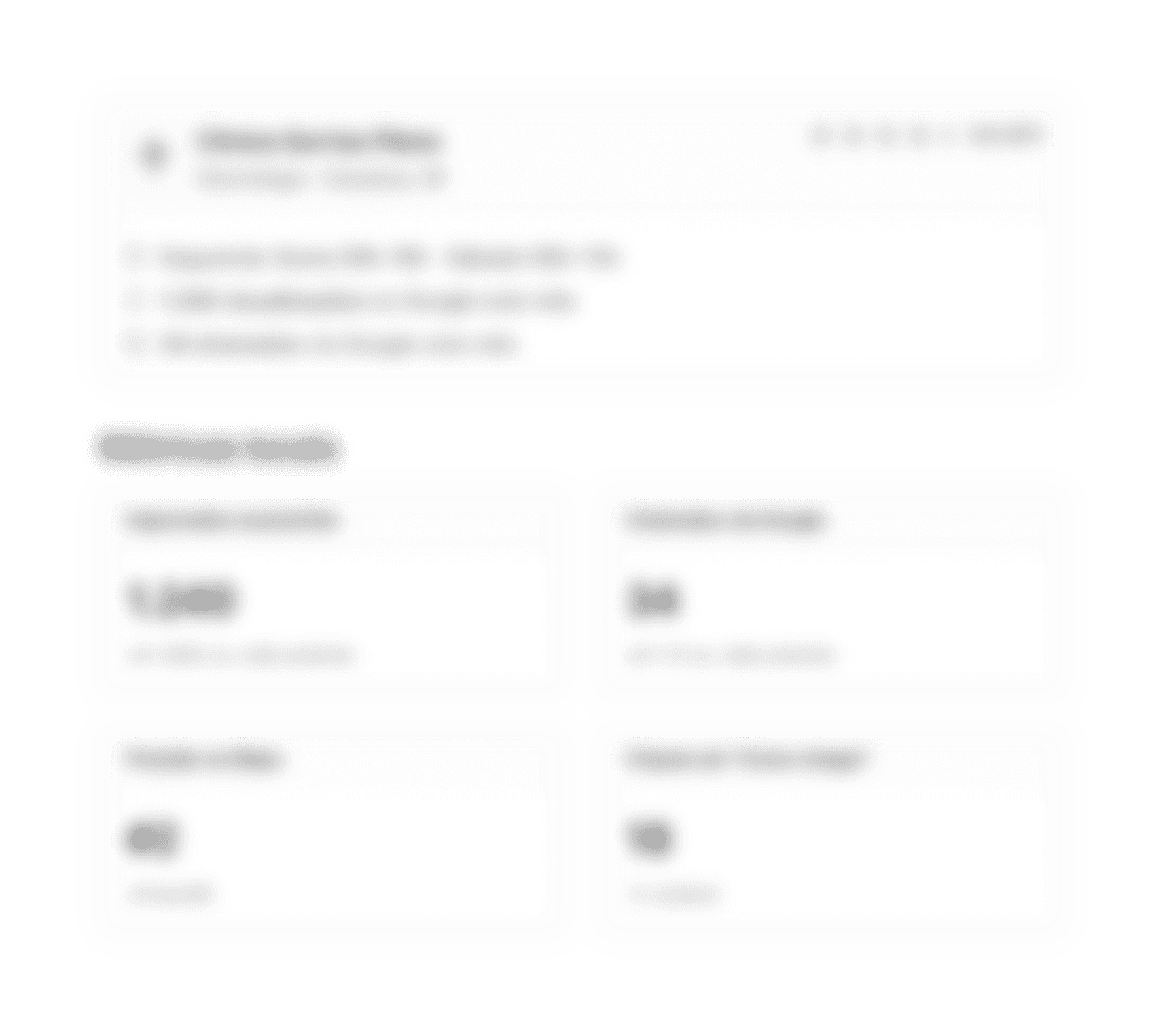Uma tabela exibindo 4 artigos e seus respectivos status.