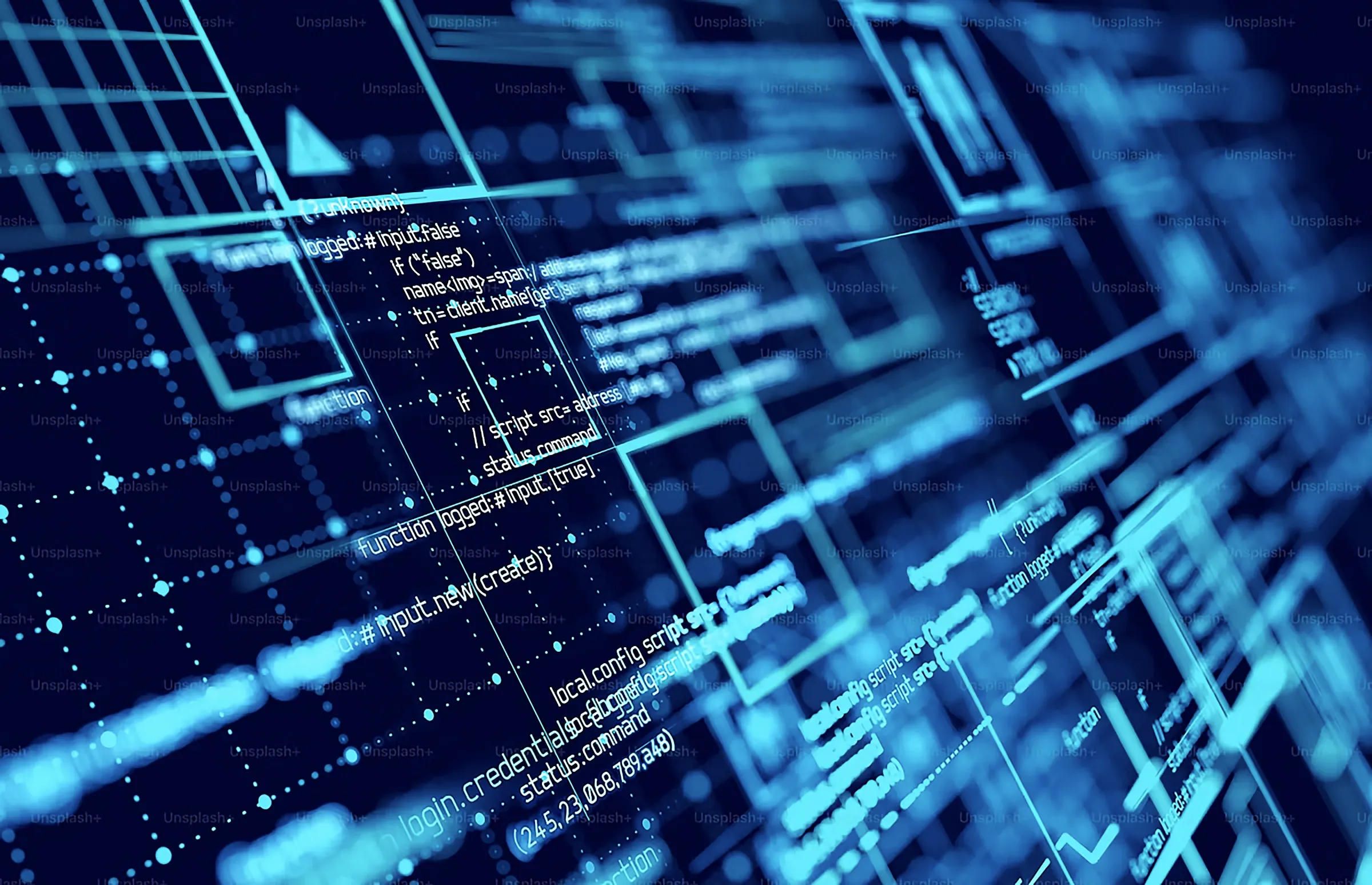 Futuristic Data Display