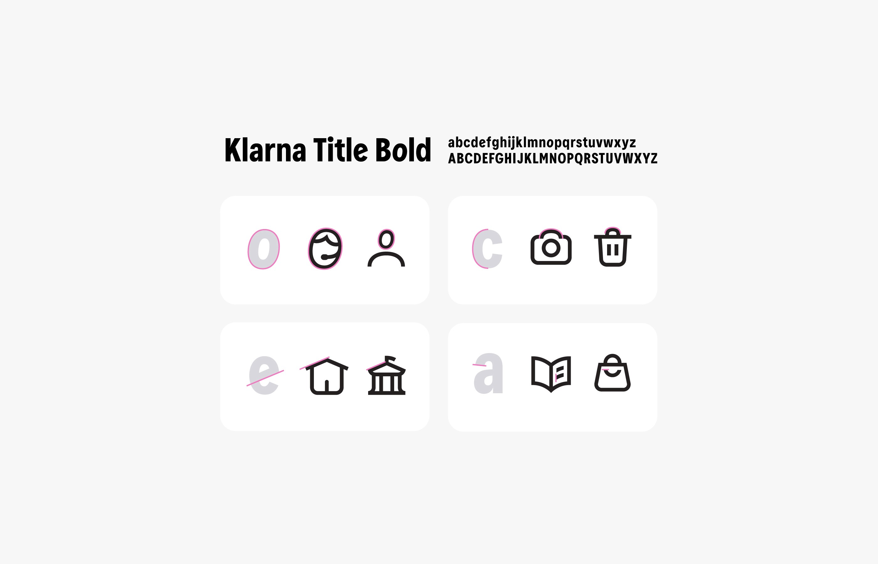 Klarna Icon Design System Attributes