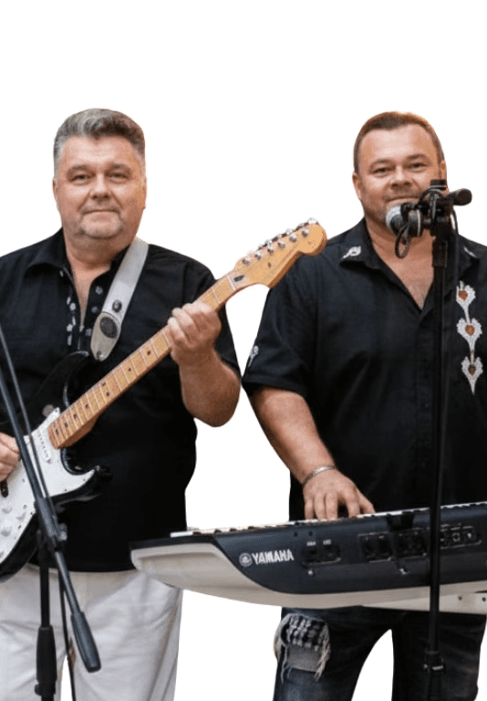 Fotka Vlada a Zdena z hudobného dua Duo Forte sekcia o nás