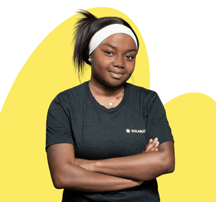 Photo d'Yvana Agbanlin, Expert solaire chez Solarock, installateur de panneaux solaires