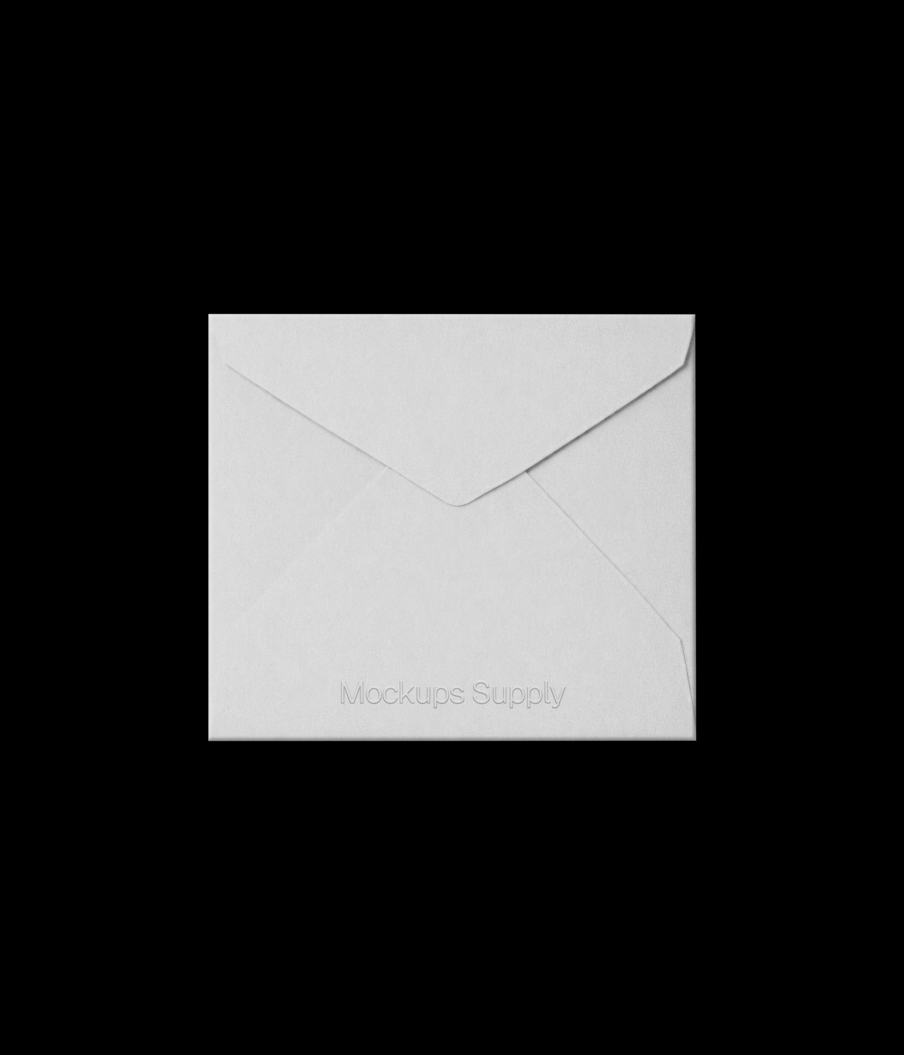 Free envelope mockup download on Mockups Supply