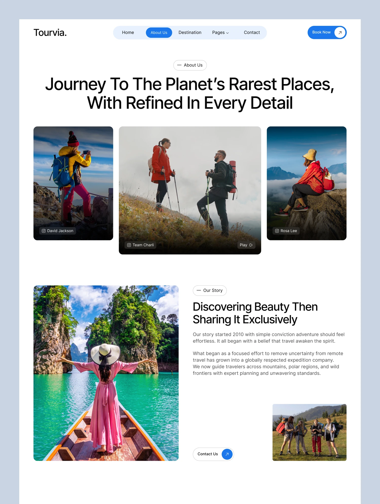 Creative agency Website Template