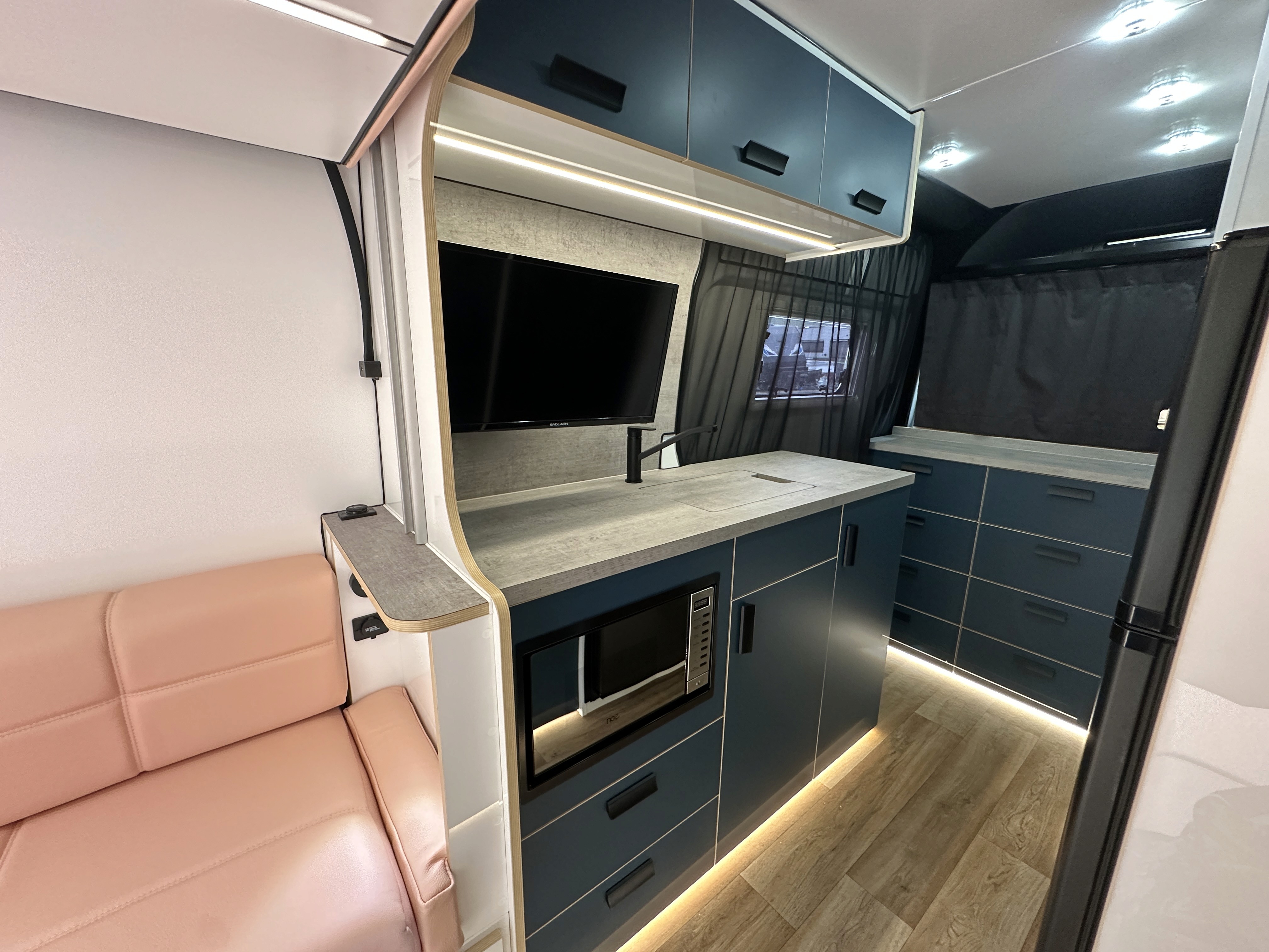 Campervan kitchen