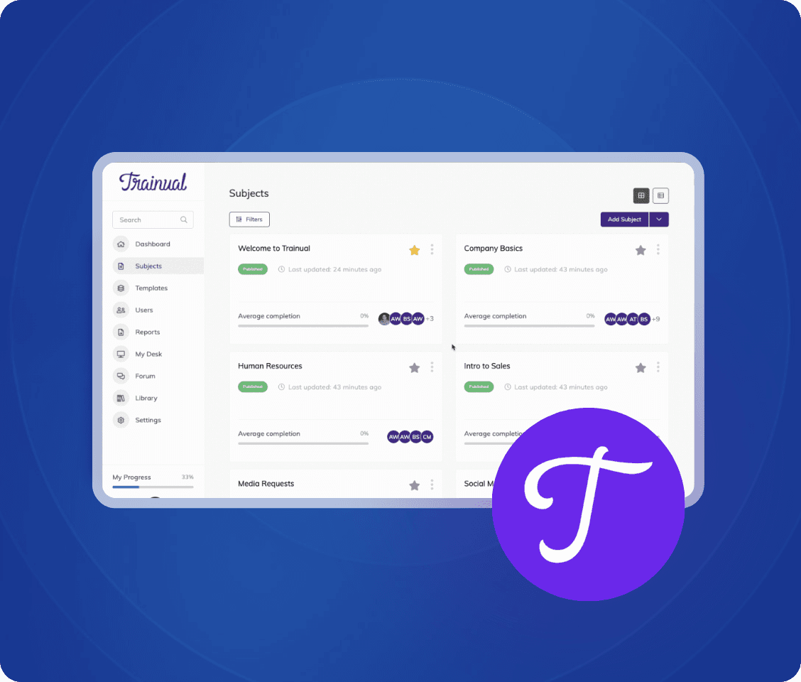 Trainual fluency comparison