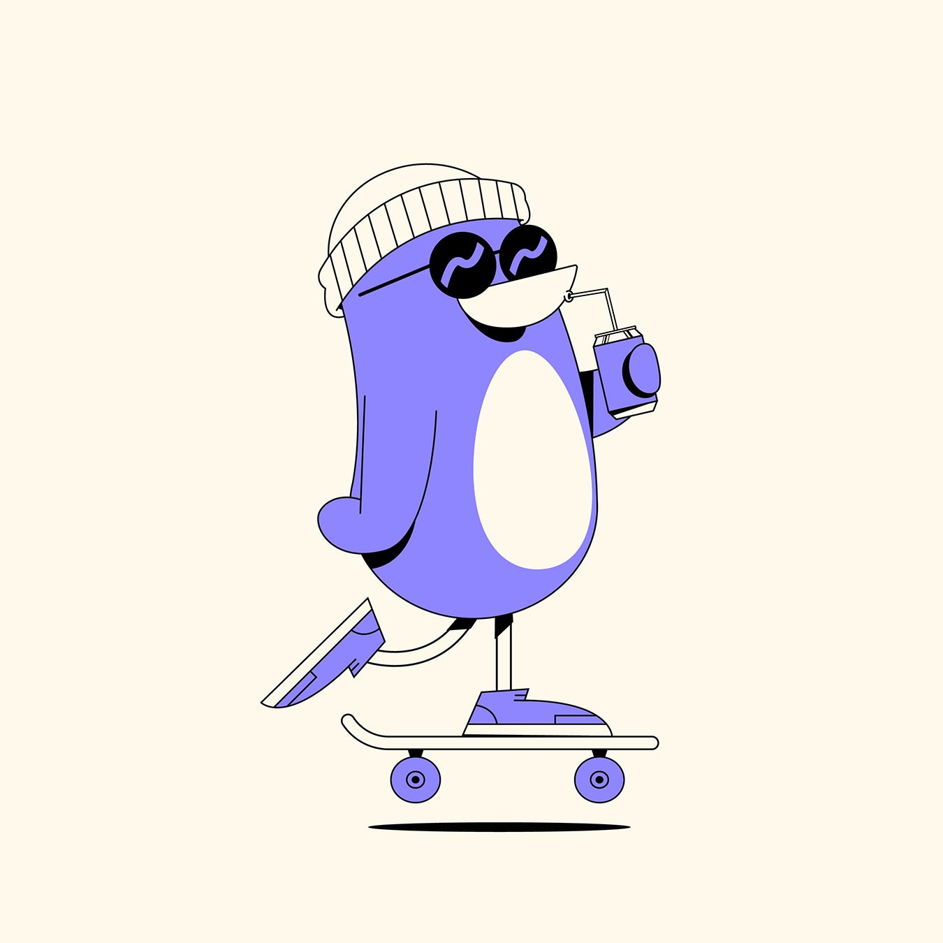 Rubber Penguin by Dan Bailey