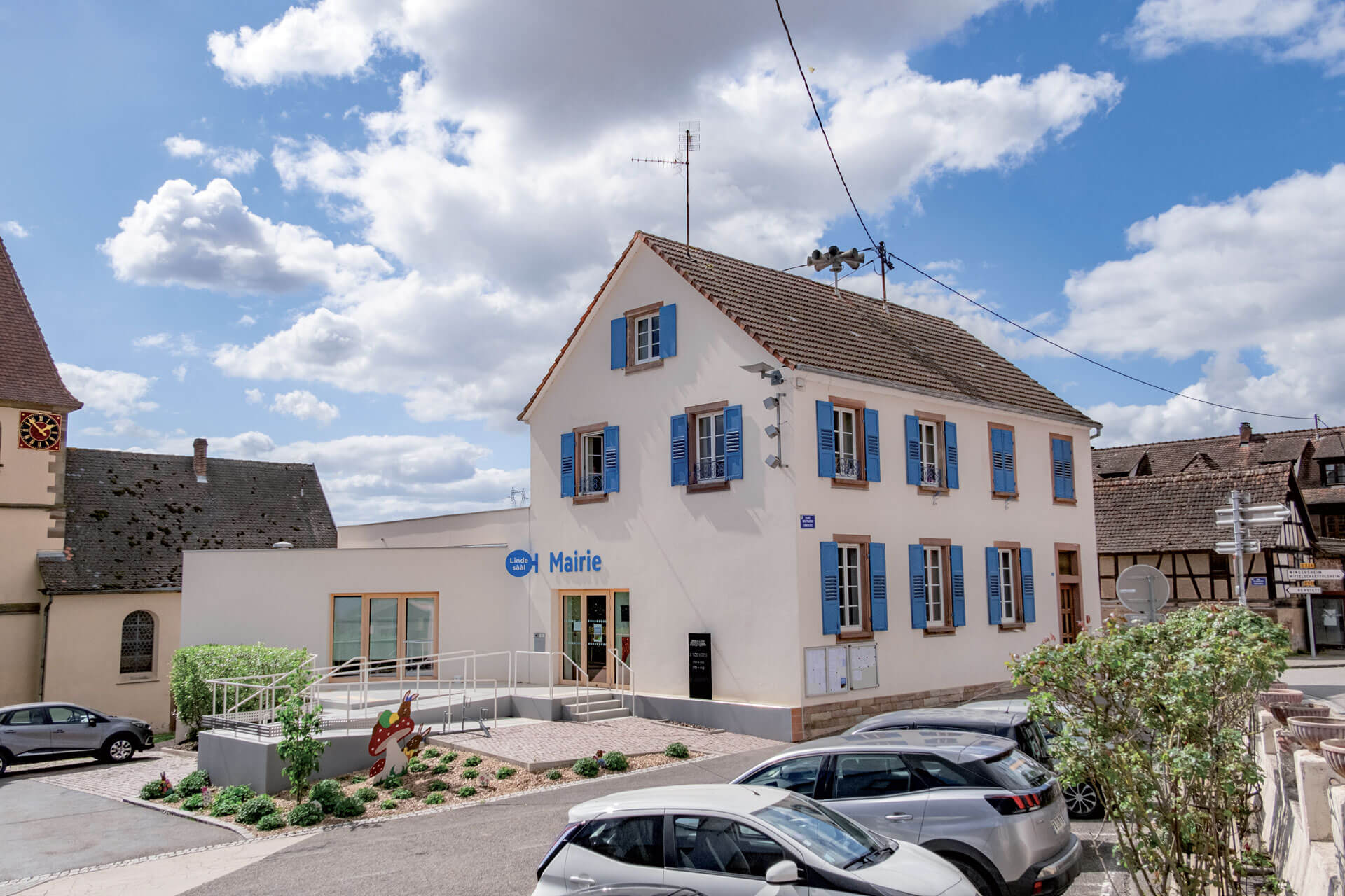 Construction mairie de Olwisheim
