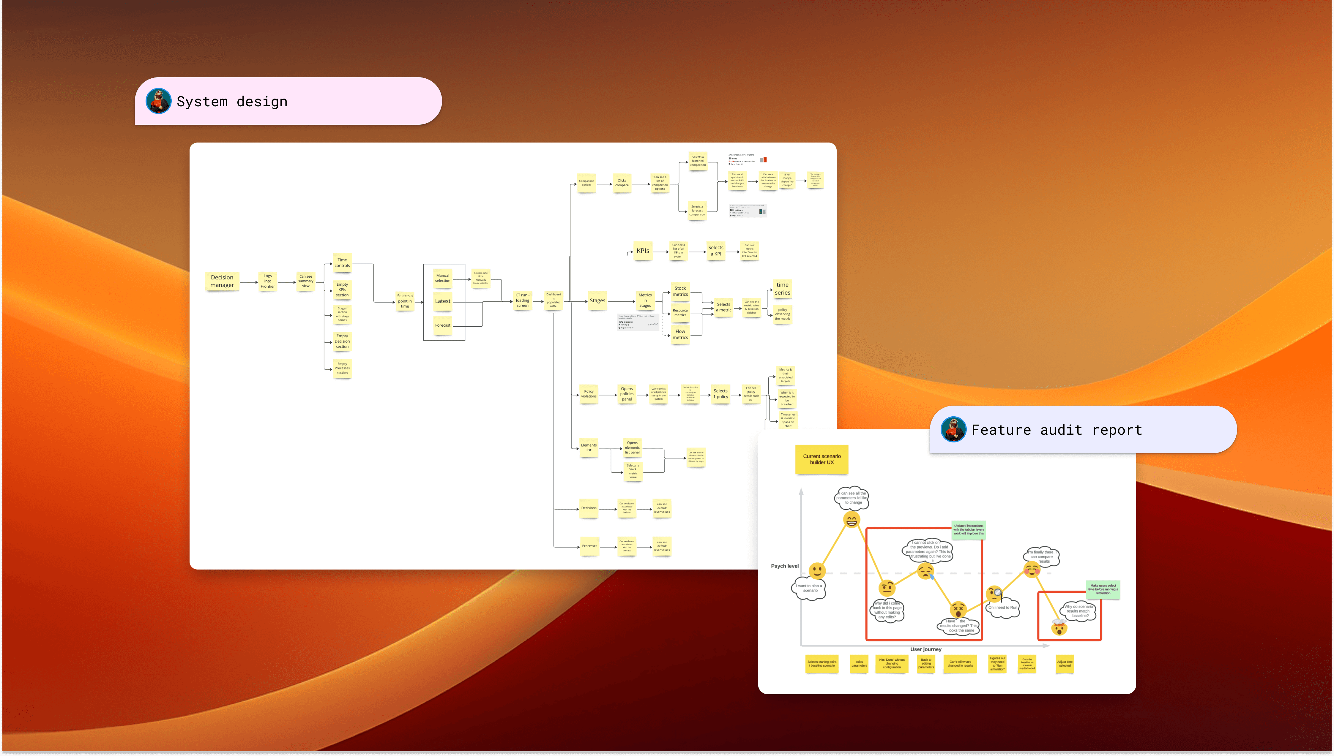 System design & UX audit