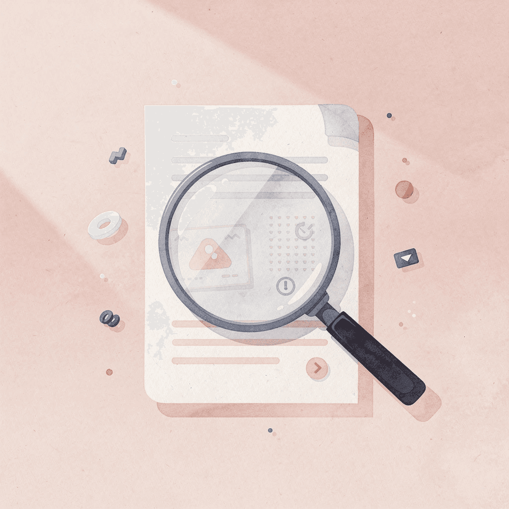Magnifying glass examining data representing students researching SAT scores