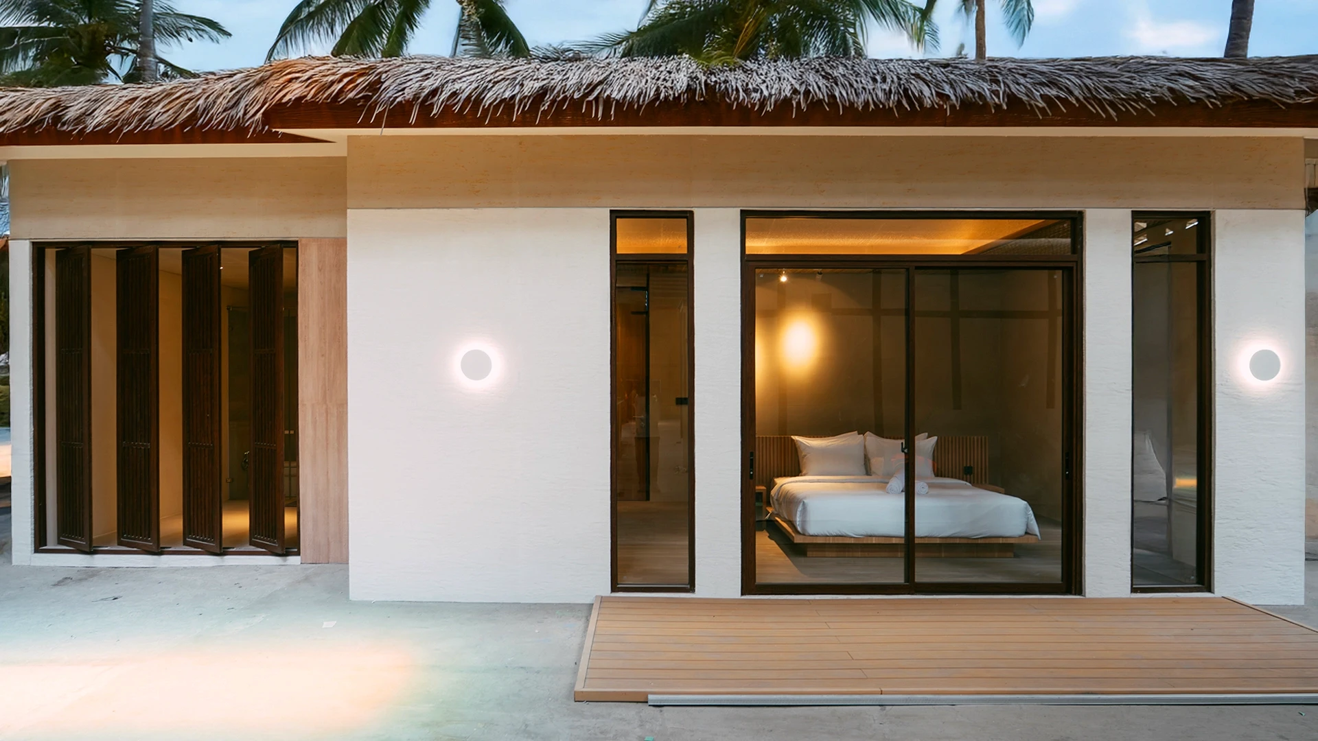 tropical villa prefab modular mess premium