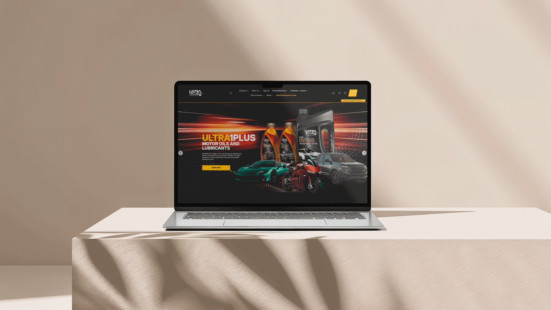 Apple MacBook air on wooden surface