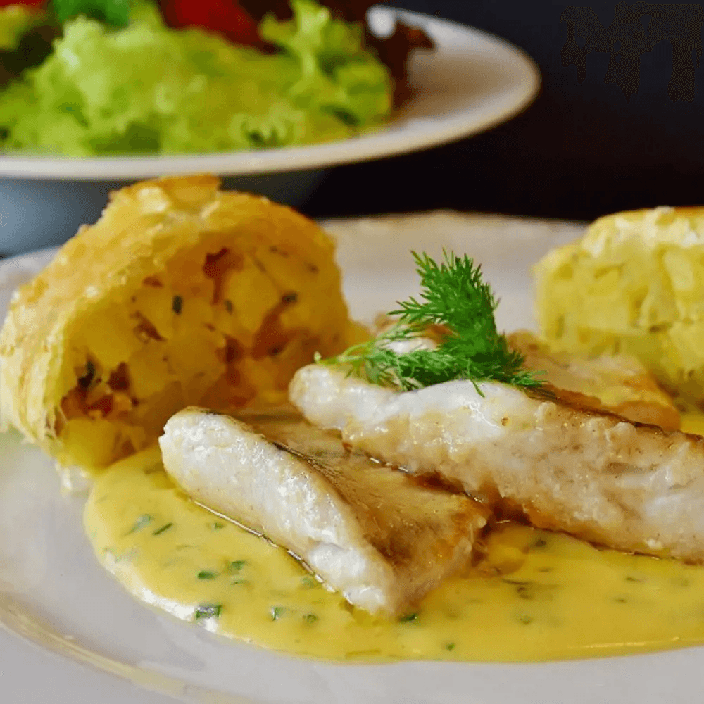 delicious Lion fish meal