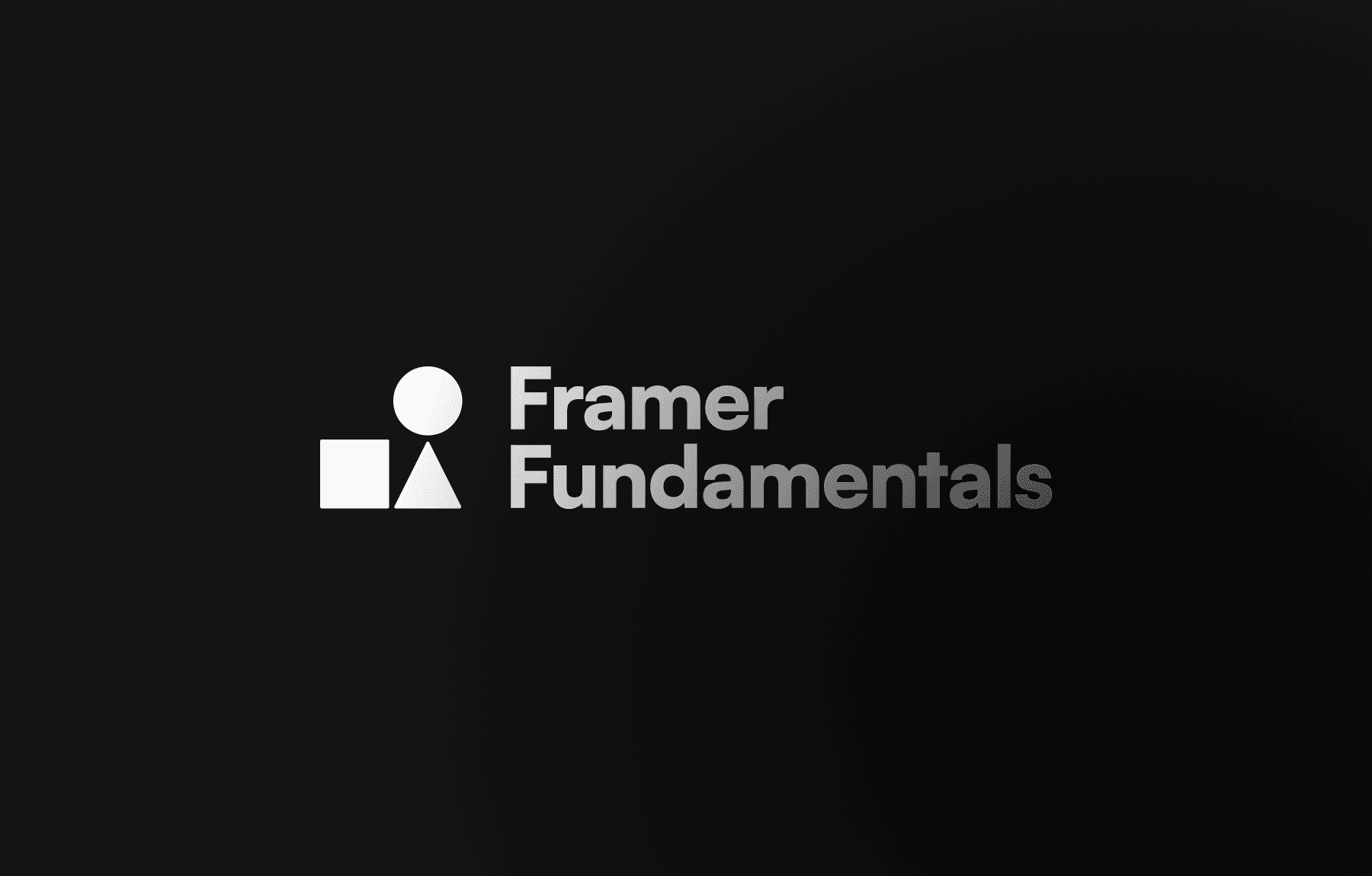 Framer Fundamentals course logo