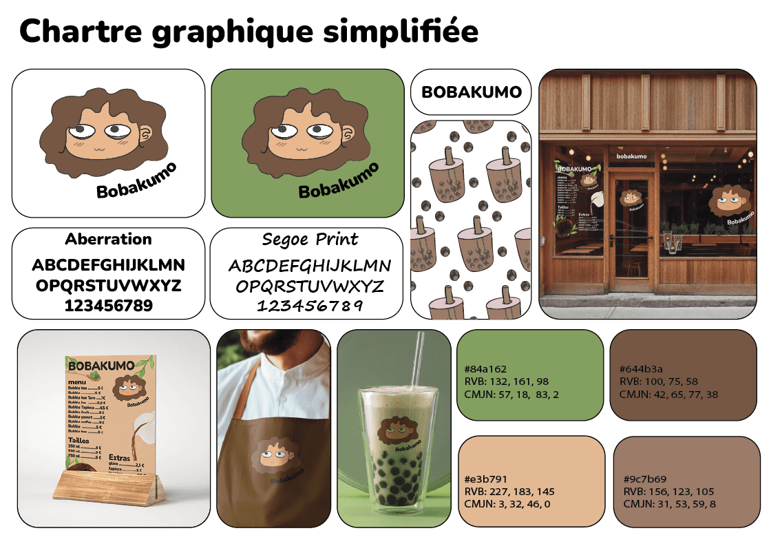 charte graphique simplifiée