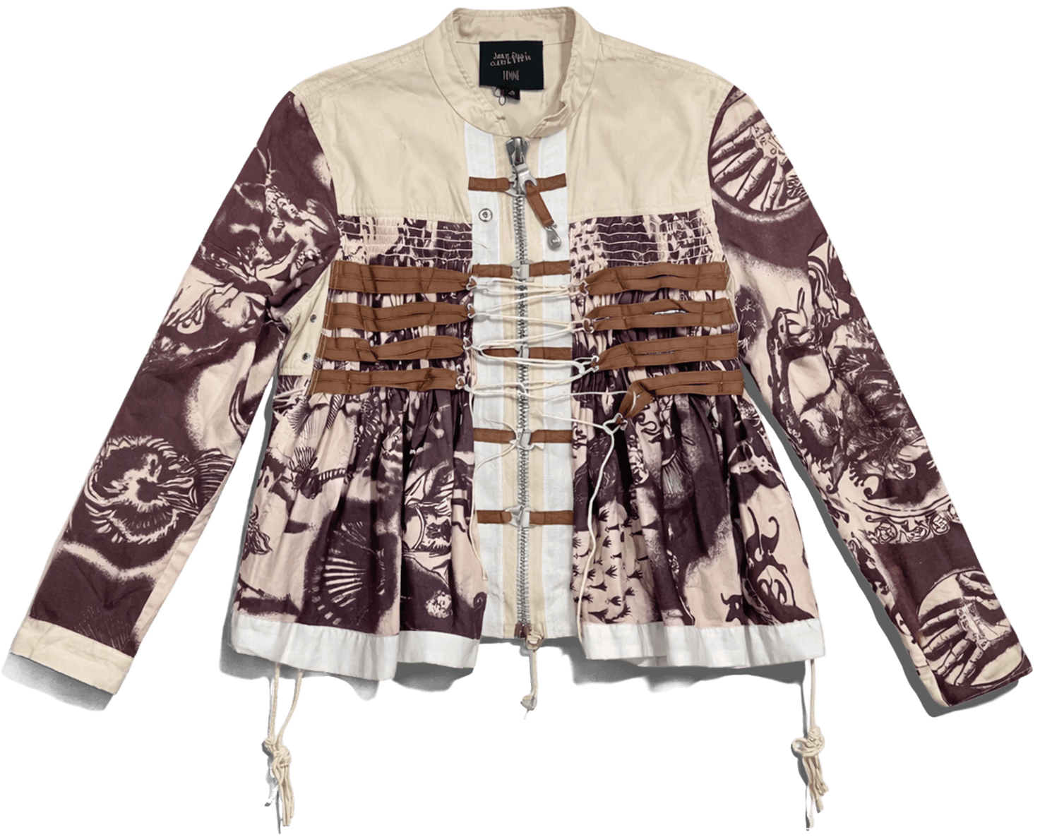 Beige Bondage Jacket