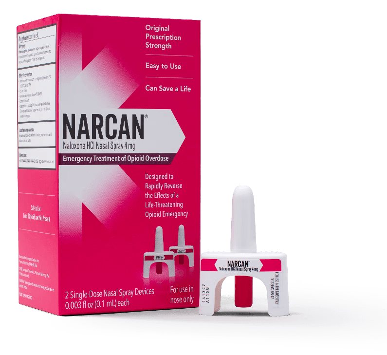 Narcan Nasal Spray Box