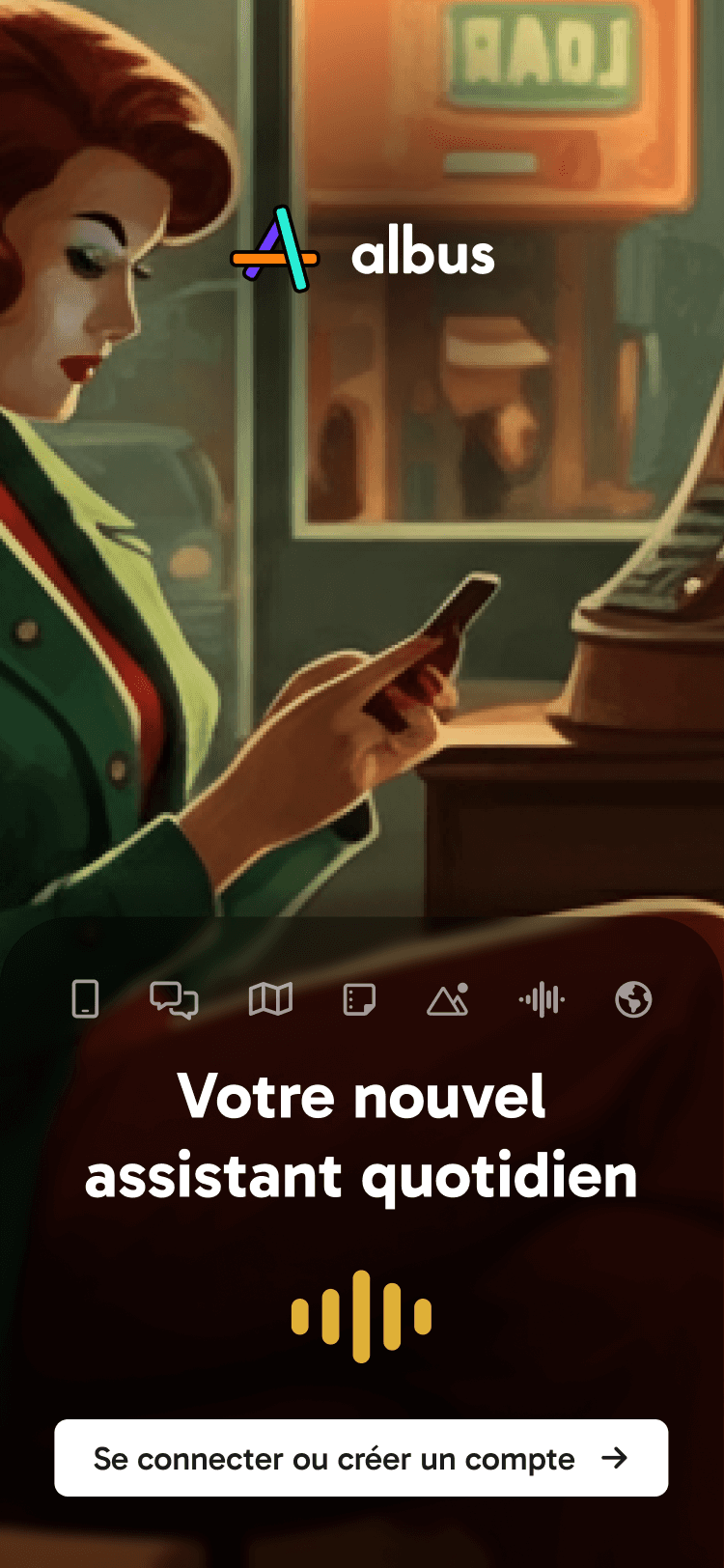 Albus AI - Assistant d'intelligence quotidien sur mobile
