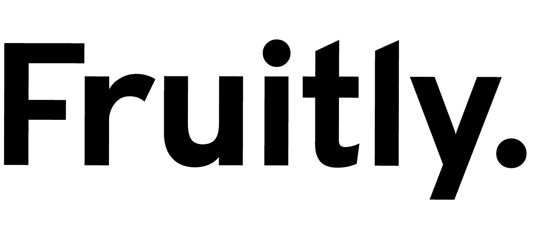 Fruitly logo black