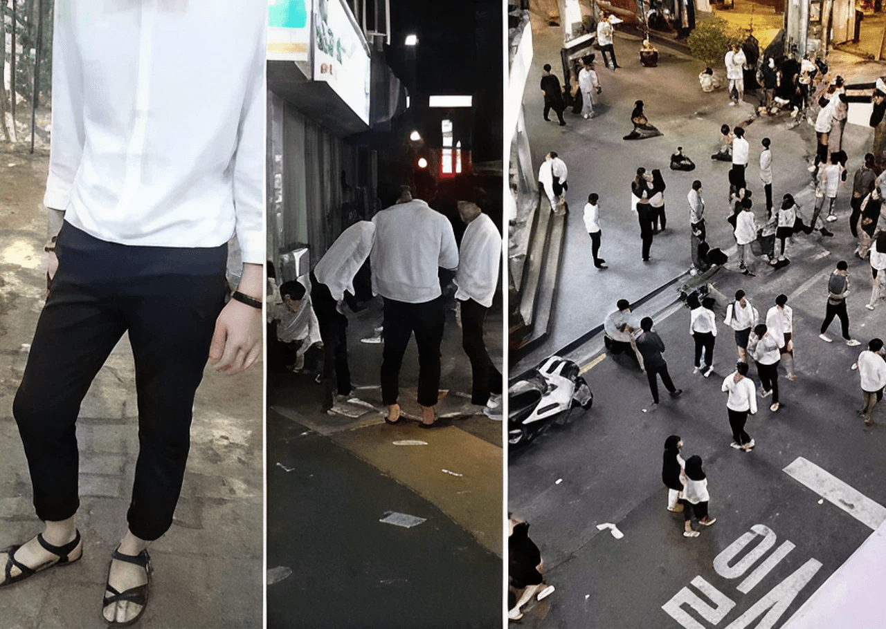 모나미룩, 클론 예시(출처=인스타그램)