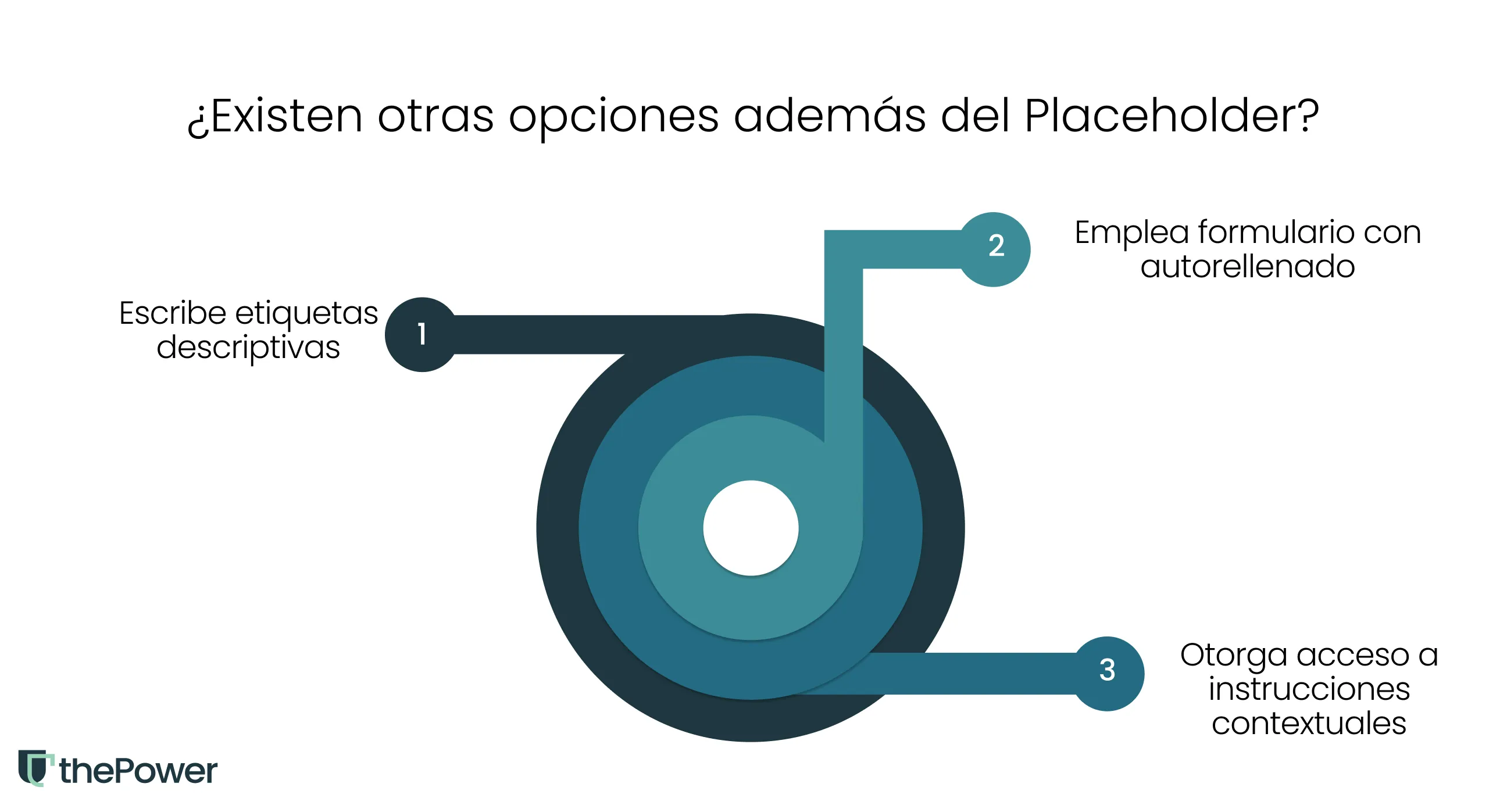 ¿Existen otras opciones además del Placeholder?