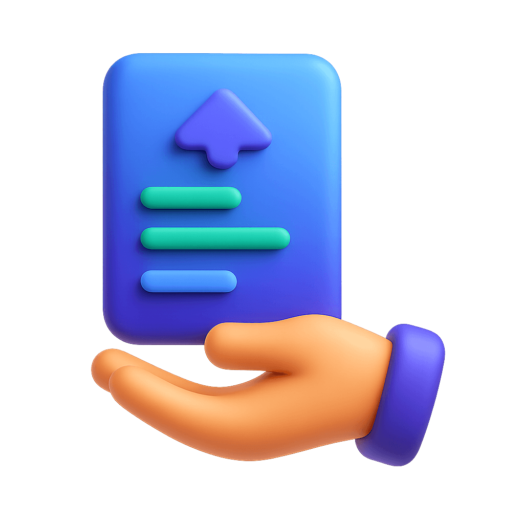 3D icon of an astronaut, who is the company logo of astro.tax