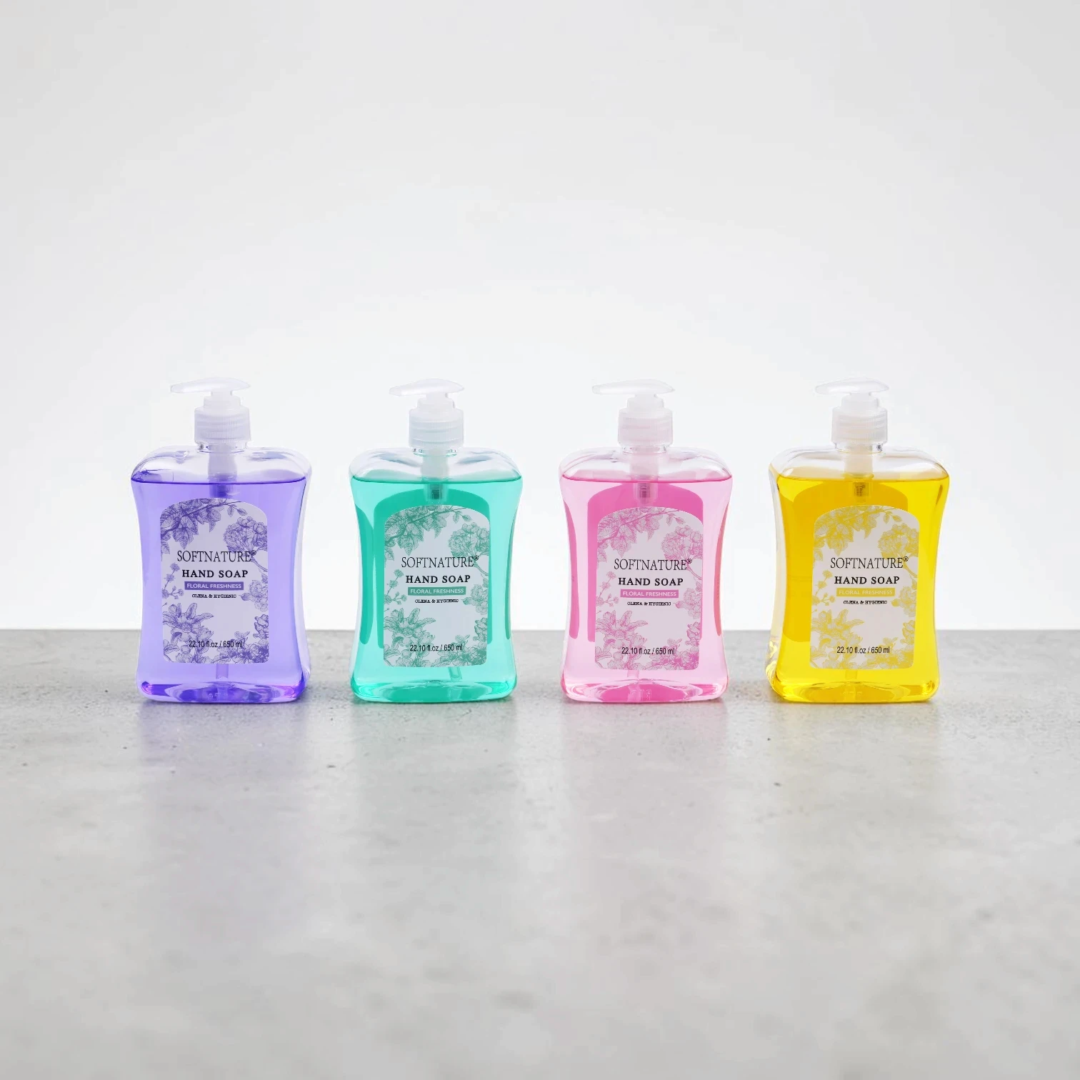 Custom packaging hand wash for retail chains