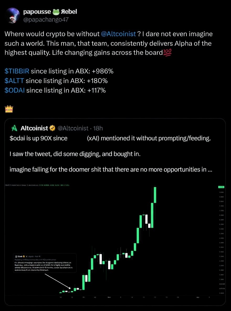 Twitter testimonial screenshot