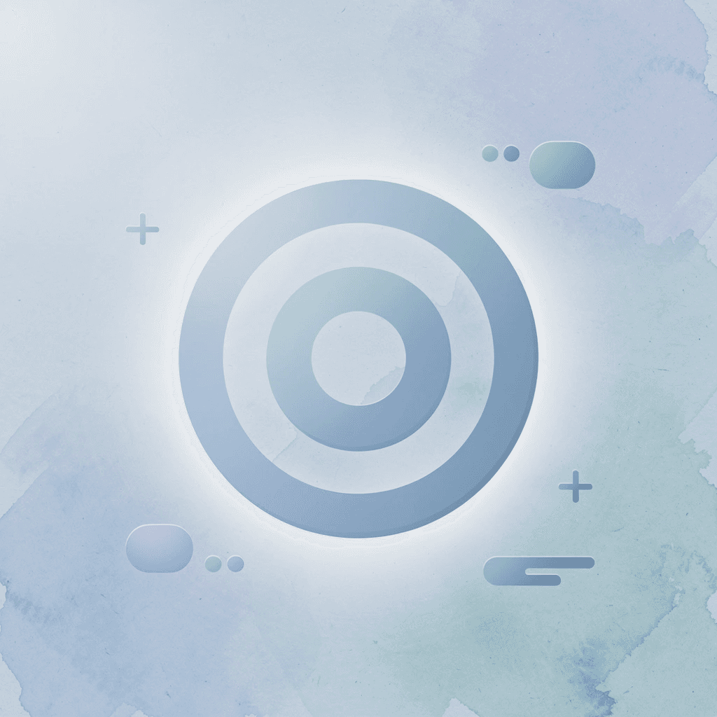 Target icon representing intentional learning focus