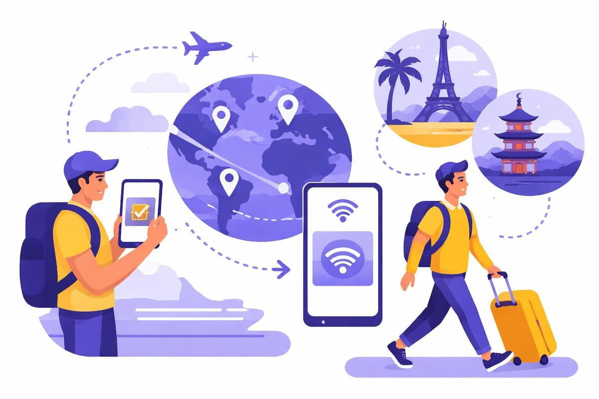 Travel connectivity workflow