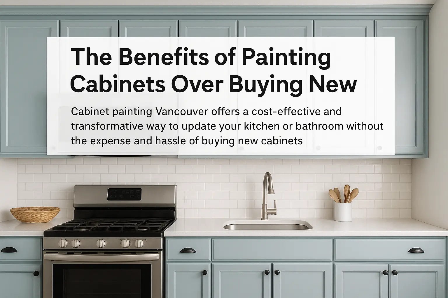 Cabinet Painting Vancouver