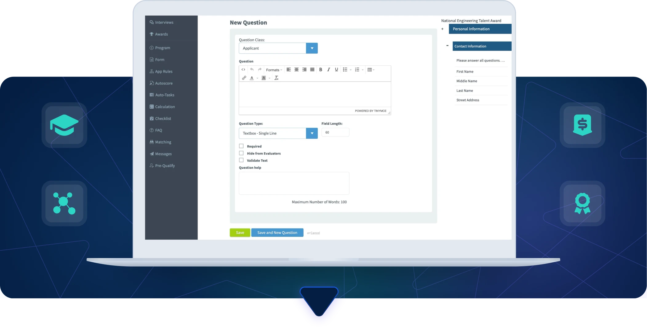 SmarterSelect campaign example