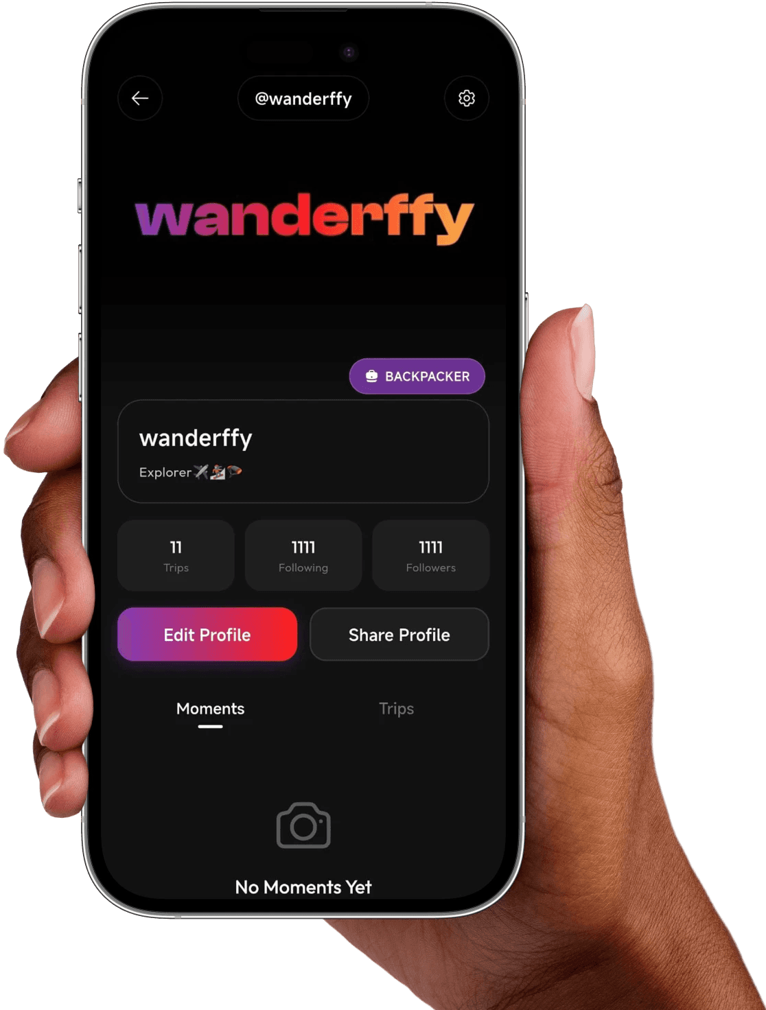 Mobail phone with hand 