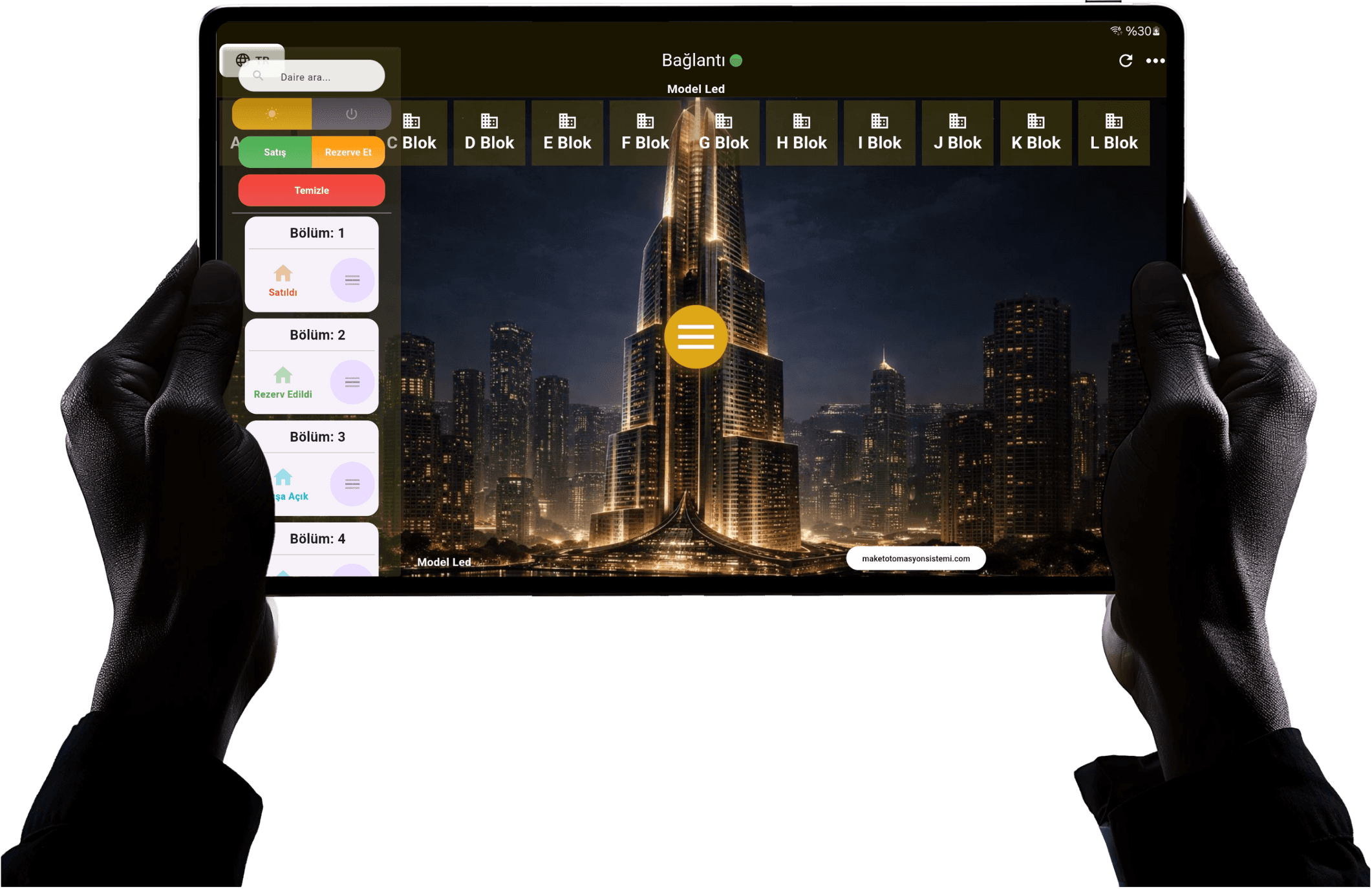 mimari-maket-otomasyon-tablet