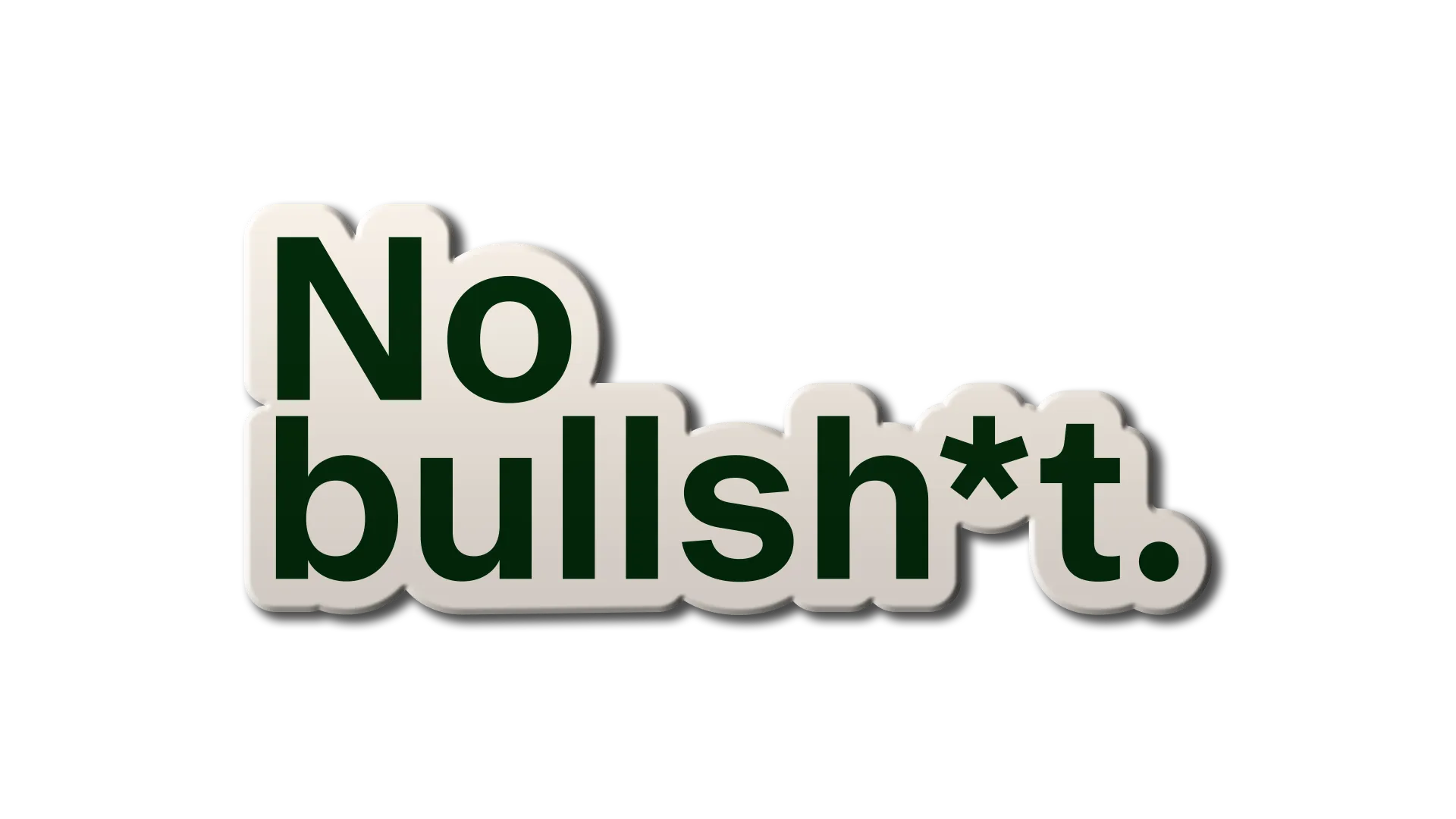 Opella Branding_Opella Stickers and Enamel pin No bullshit Healthcare MOC85