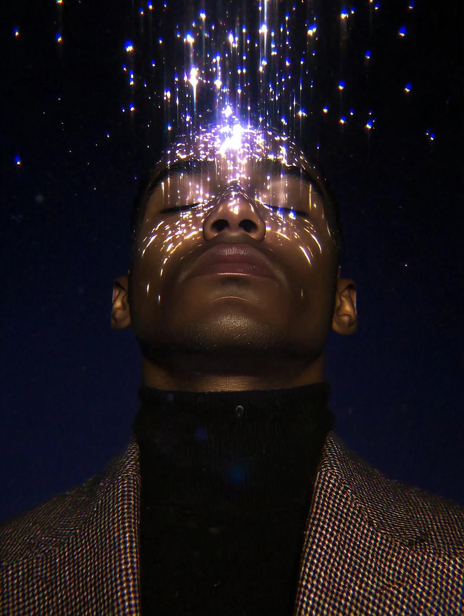 Celestial man Portrait