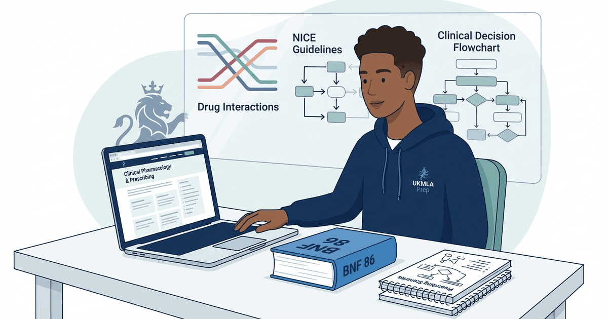 Cover: Mastering Clinical Pharmacology for UKMLA: What to Know and What to Skip