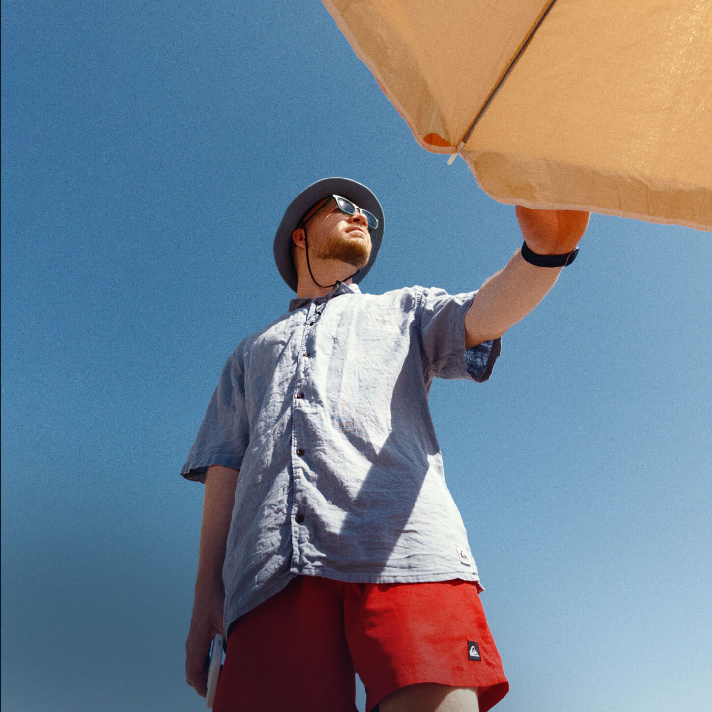 Photo with soft film-style effect, looking like Kodak, taken with Lampa Camera App