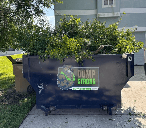 Yard-waste-dumpster-Orlando