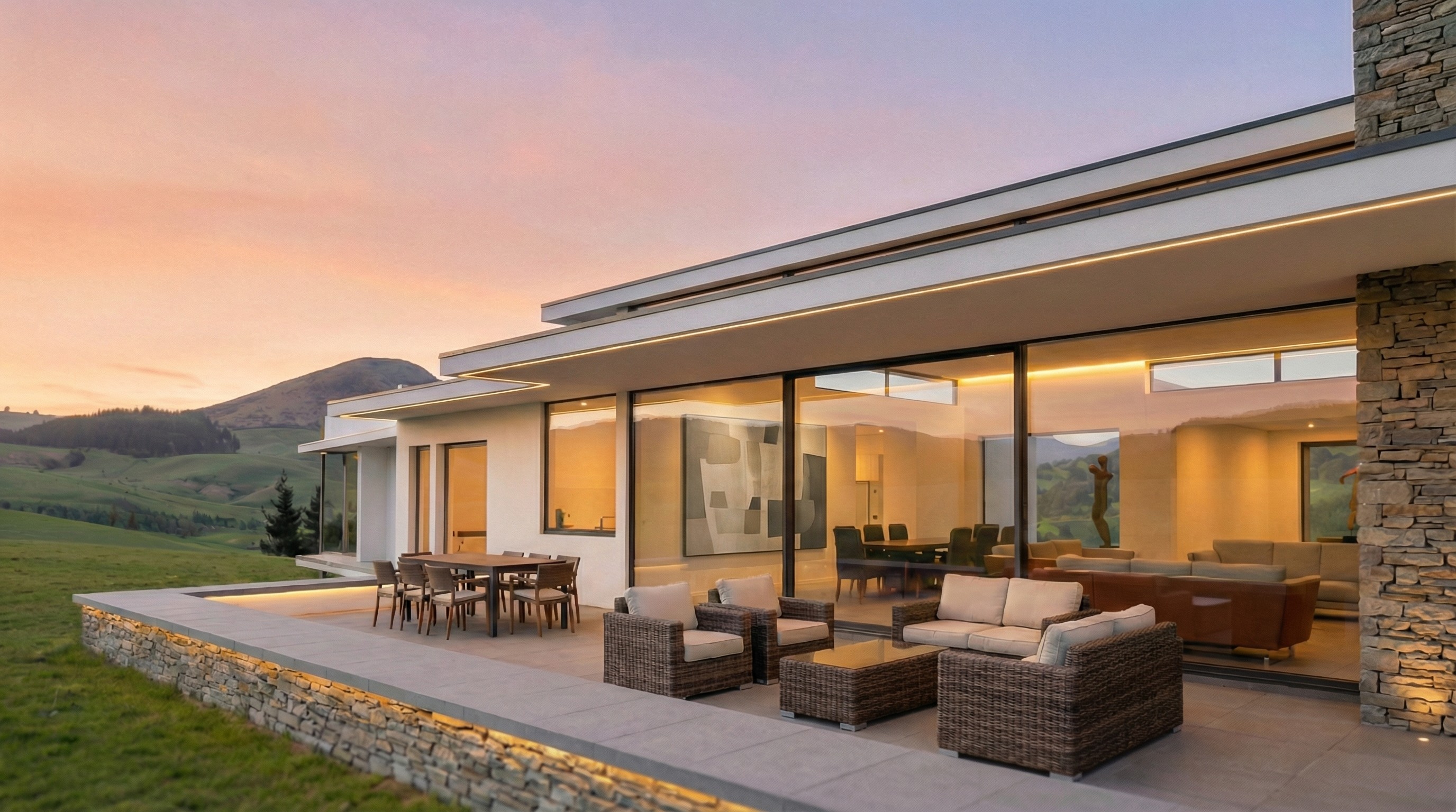 Image of Minimalist entryway