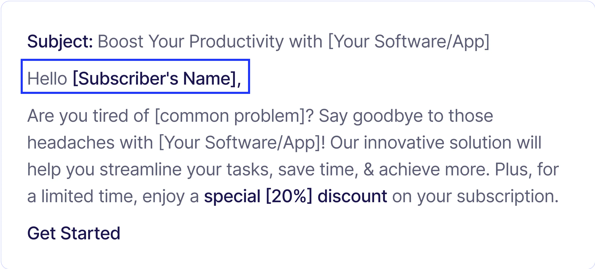 Promotional Email Generator Best Practices - 3