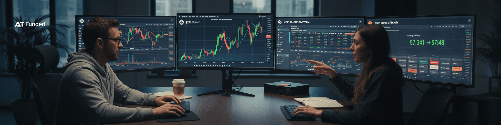 Copy trading platforms during Dow Jones rally