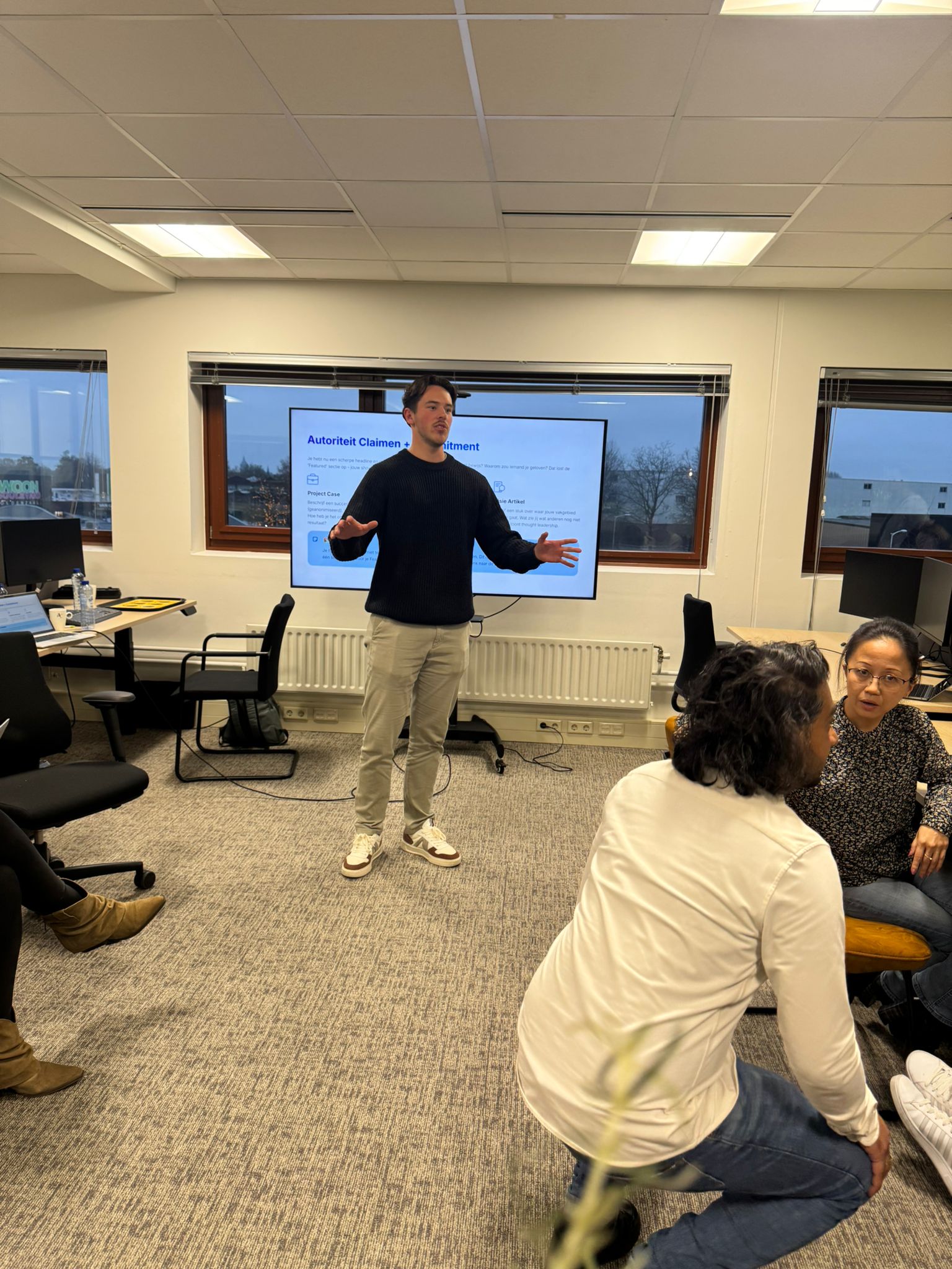 Op locatie bij klant