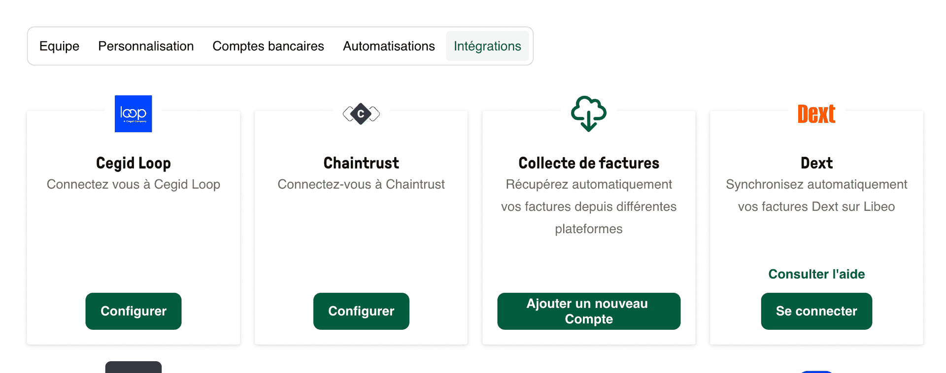 collecte de factures