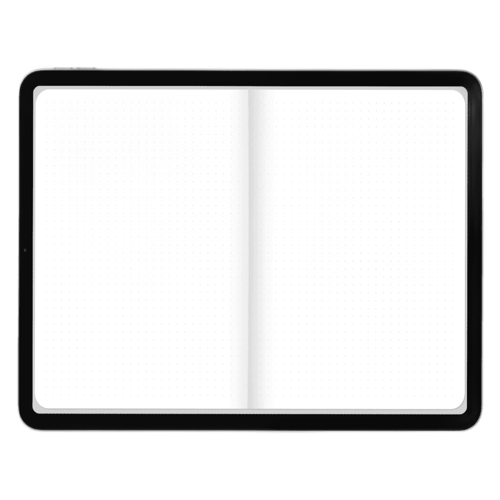Free Digital Planner iPad (Background Removed)