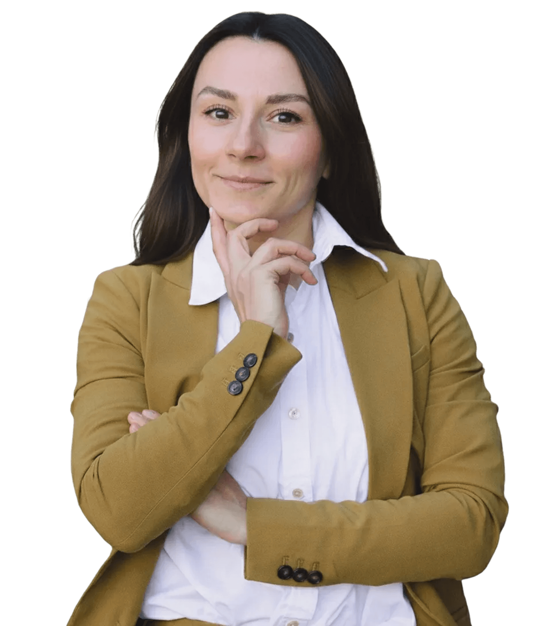 female aedigo satisfied client