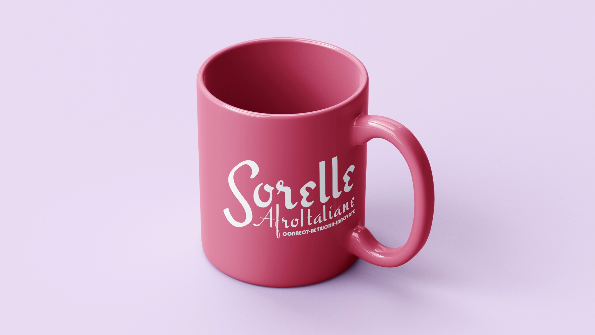 logo on a mug