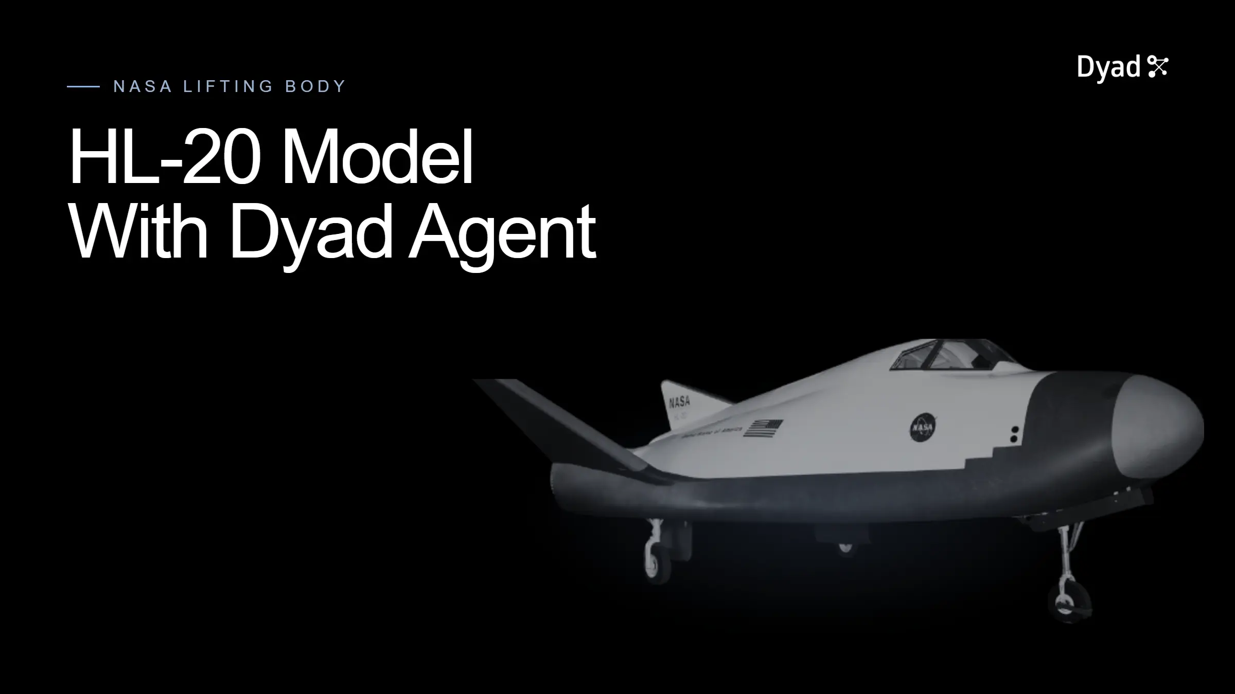 Simulating HL-20 with Dyad