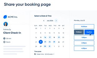Calendly screenshot